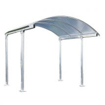 Abri Aluminium À Toiture Cintrée Larbaletier