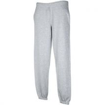Pantalon Jogging Molleton Tech Enfant Gris Chiné