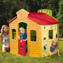 Maison 4 en 1 - Jouet Éducatif Plastique - 2-6 ans - Éveil et Motricité