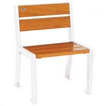 Chaise Silaos 5 Lames Acier/bois - Procity