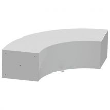 Banc Modulable Courbe Acier Tolerie Forezienne