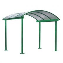 Abri Aluminium À Toiture Cintrée Larbaletier