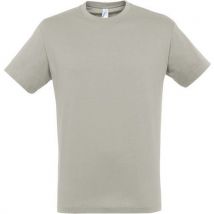 Tee-shirt Personnalisable Homme En Coton Gris Clair