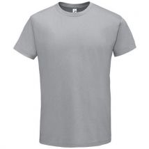 Tee-shirt Personnalisable Homme En Coton Gris Pur