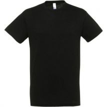 Tee-shirt Personnalisable Homme En Coton Noir Profond