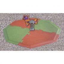 Kit De 4 Dalles Amortissantes (7,45 M²) Pour Jeux Sur Ressort