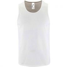 Débardeur Personnalisable De Sport Homme En Polyester Blanc