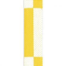 Ceinture De Karaté Coloris Bicolore À Damier - Rouleau 50 M