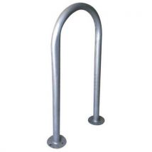 Manutan Expert - Support Vélo Arceau Acier Gris 2 Places - Résistant 200h Brouillard Salin - 10 Ans Garantie