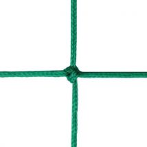 Paire Filets Foot À 11 But Mobile Fil Ø3,0mm 145mm Maille Simple Trapézoïdale