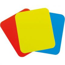 Carton Arbitre Hand - Casal Sport - Jaune, Rouge, Bleu