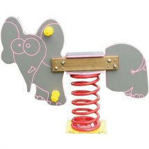 Jeu Sur Ressort Éléphant