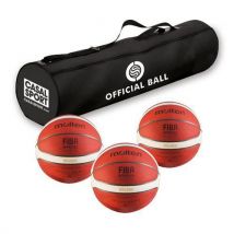 Lot 3 Ballons Basket - Molten - Bg5000 Ffbb Fiba