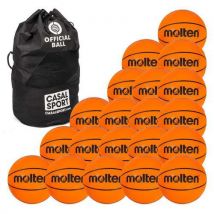 Lot 20 Ballons Basket - Molten - Official Ffbb