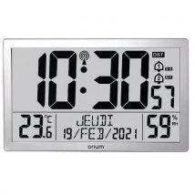 Orium - Horloge Digitale Calendrier RC Giant - Affichage Numérique - Gris - ABS - 375 cm