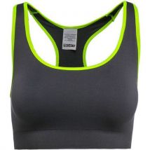 Brassière Sport Gris/jaune Tech