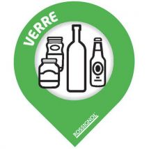 Lot de 10 - Sticker Tri Verre Rossignol Pro