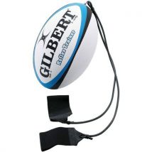 Gilbert - Ballon de Rugby Reflex Trainer Taille 5 - Caoutchouc Gazon - Idéal Entraînement