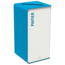 Borne Tri Sélectif 40 L Cubatri Blanc Rossignol Pro