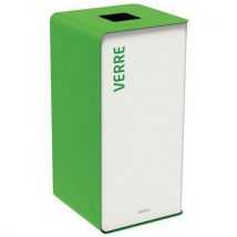 Borne Tri Sélectif 40 L Cubatri Blanc Rossignol Pro