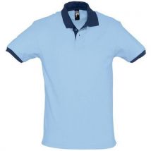 Polo Personnalisable Prince Expert Coton Ciel