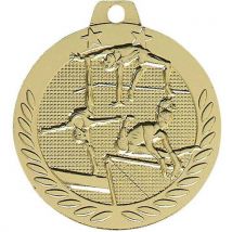 Médaille Gym Femme Or - 40mm