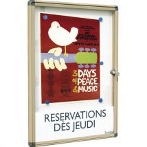 Vitrine Affichage Extérieur Alcor Planorga