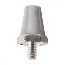 Lot de 12 - Crampon À Visser - Rugby - Gris Clair - 14/17mm - Uhlsport