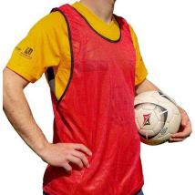 Power Shot - Chasuble Multisport Rouge XL - Polyester Personnalisable