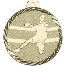 Médaille Or Handball - 50mm