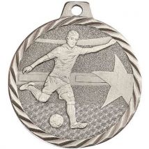 Médaille Foot Argent 50mm