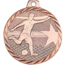 Médaille Foot Argent 50mm