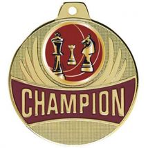 Médaille Échecs - Champion - 50mm