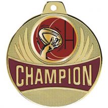 Médaille Rugby - Champion - 50mm