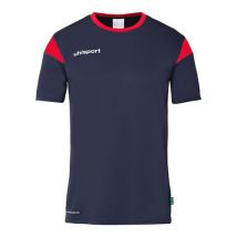 Uhlsport - Maillot de Football Squad 27 Adulte Masculin - Bleu/Rouge - Taille 3XL - Confort Joueur