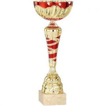 Coupe Rouge Et Or Avec Coupelle - Économique