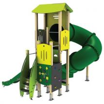 Structure Double Toboggan Titan Alu - Manutan Expert