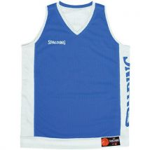 Maillot Basket Réversible Enfant - Spalding - Bleu Blanc