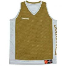 Maillot Basket Réversible - Spalding - Kaki Gris