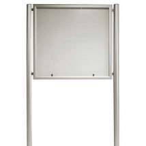 Vitrine D'extérieure Sur Pied Reverso Planorga