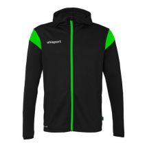Veste Capuche Squad 27 Track Hood - Vert/noir - Uhlsport