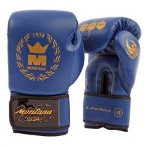 Montana - Gants de boxe X-Perience Bleu 8 oz - Sports de Combat