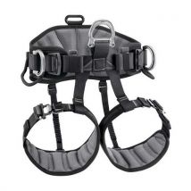 Harnais D'escalade Ouvreur - Avao Sit Fast - Noir/jaune - Petzl