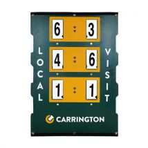 Scorer De Tennis Recto/verso - Carrington