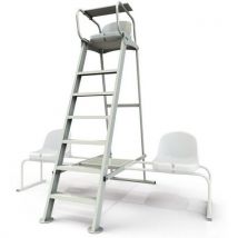 Chaise D'arbitre De Tennis En Aluminium