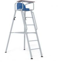 Chaise D'arbitre De Tennis - Prémium En Aluminium Peinte