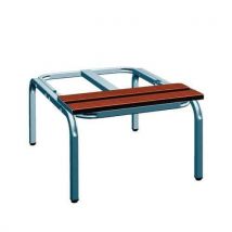 Socle-banc Pour Vestiaire Seamline 2 Lames Composite Acial