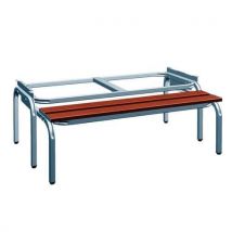 Socle Banc Escamotable Pour Vestiaire Seamline - 2 Lames Composite