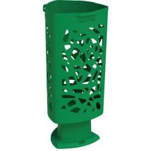 Poubelle Vienne - Verte 577L Polyéthylène - Extérieur - Robuste et Durable