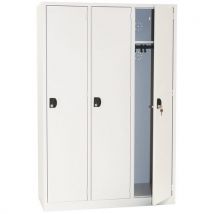 Vestiaire Modulo - 1 À 3 Colonnes - Sur Socle - Manutan Expert